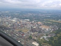 Nordsee 2017 Joerg (11)  Blick auf Leverkusen von Westen, rechts unten der japanische Garten